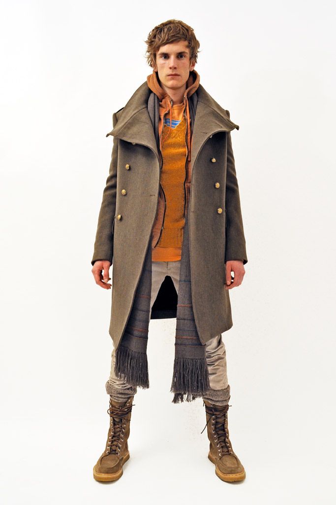 Balmain F/W 11 Menswear Look 1