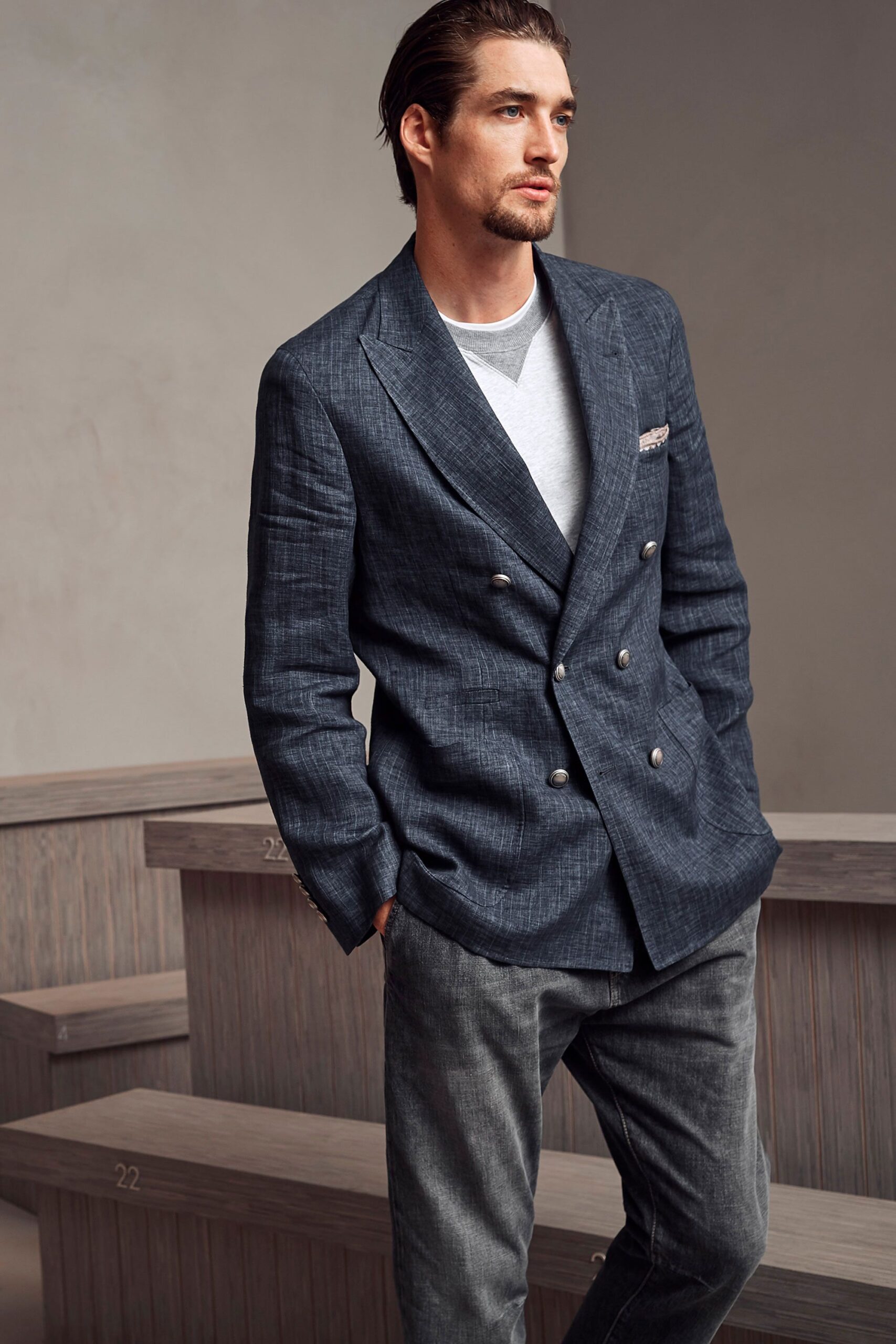 Brunello Cucinelli S/S 18 Menswear Look 11