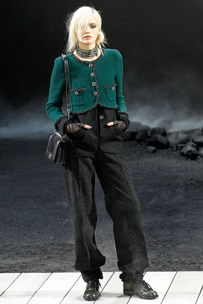 gray metallic layered embellished shiny necklace