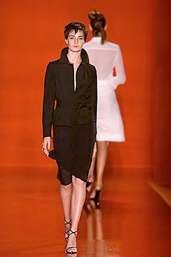 black asymmetric hem dress