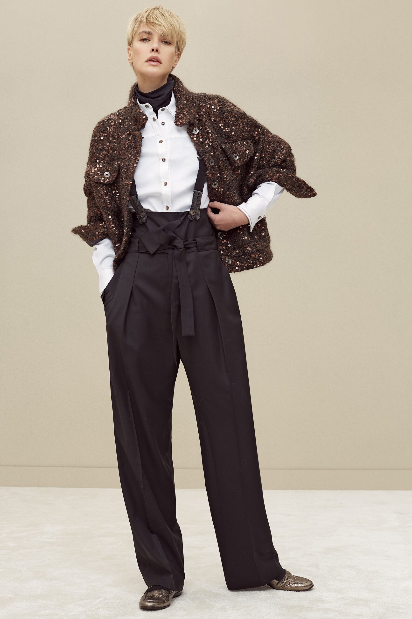 Brunello Cucinelli F/W 18 Look 129