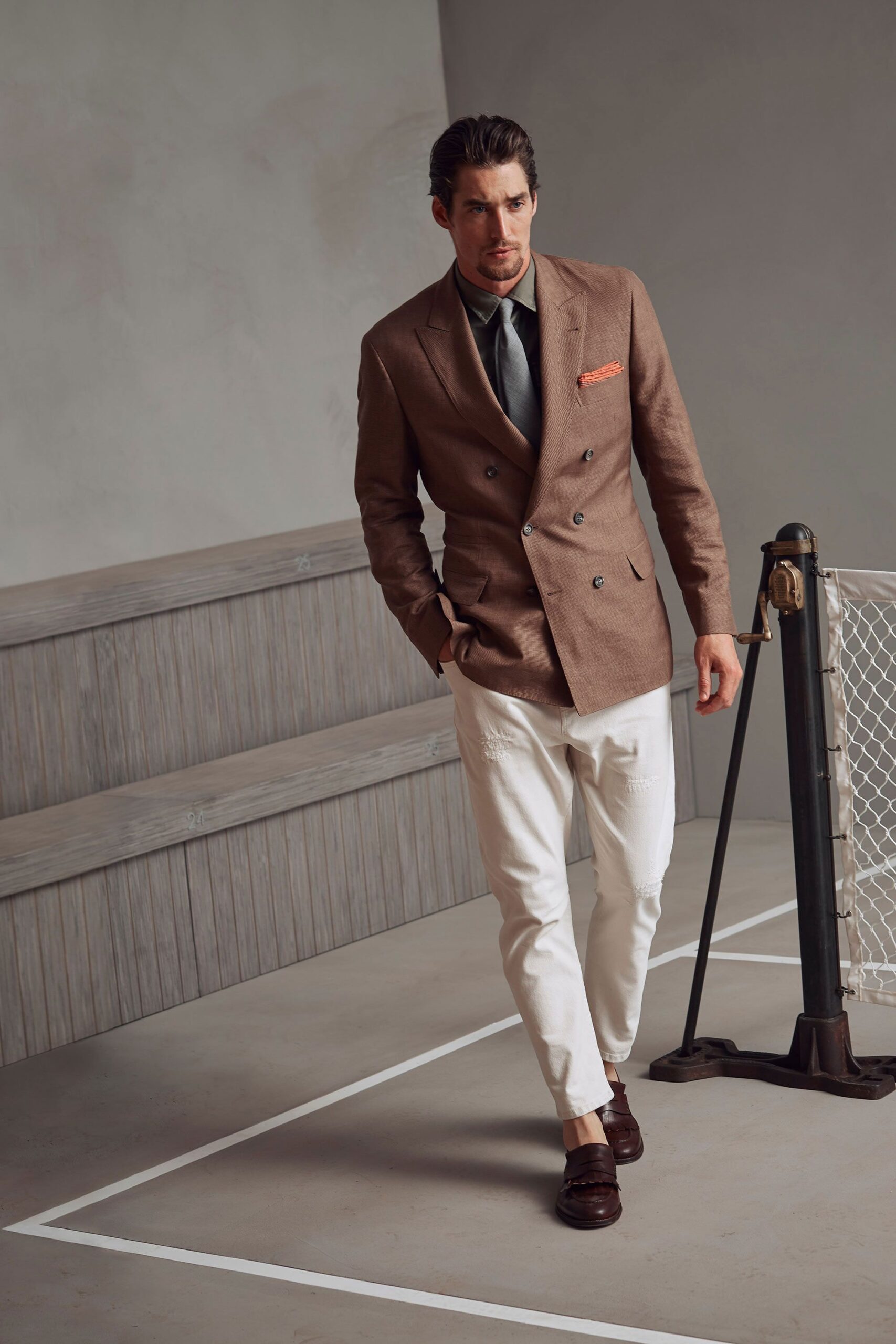 Brunello Cucinelli S/S 18 Menswear Look 136