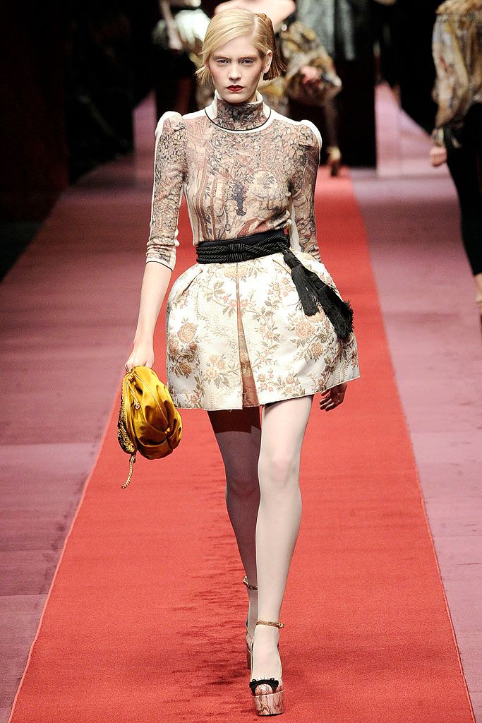 D&G F/W 09 Look 46