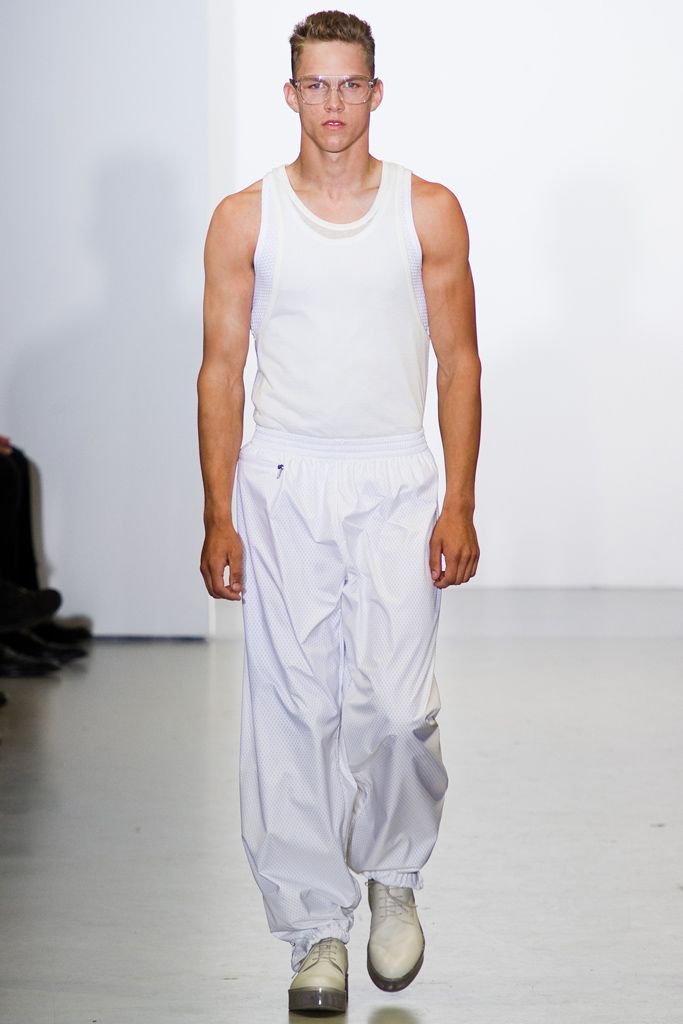 Calvin Klein Collection S/S 12 Menswear Look 1