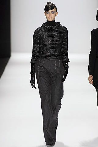 black turtleneck knit sweater