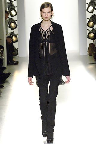 black chiffon sleeveless high-neck layered sheer flowing top