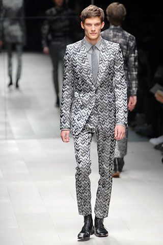 Burberry F/W 07 Menswear Look 266