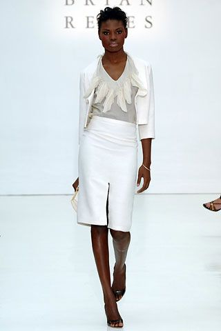 white ruffled chiffon blouse