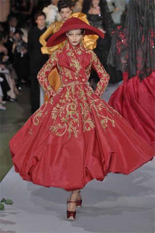 Christian Dior F/W 07 Couture Look 123