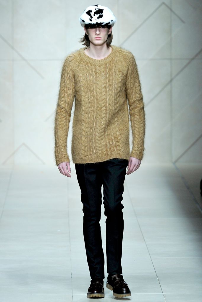 Burberry F/W 11 Menswear Look 169