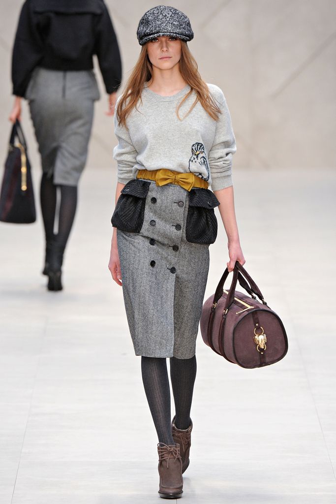 Burberry F/W 12 Look 63