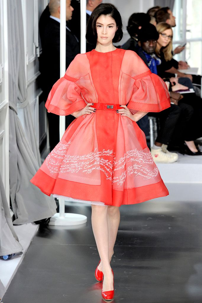 Christian Dior S/S 12 Couture Look 48