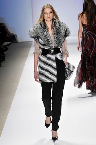 zebra fur belted cropped jacket