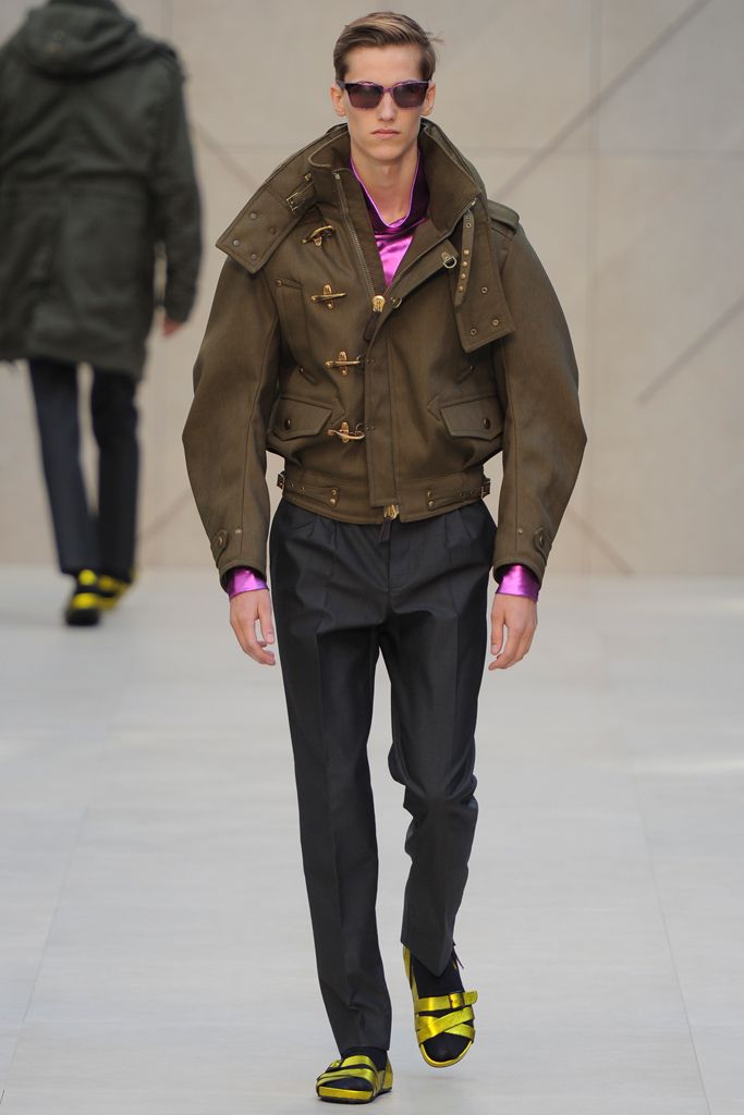 Burberry S/S 13 Menswear Look 138