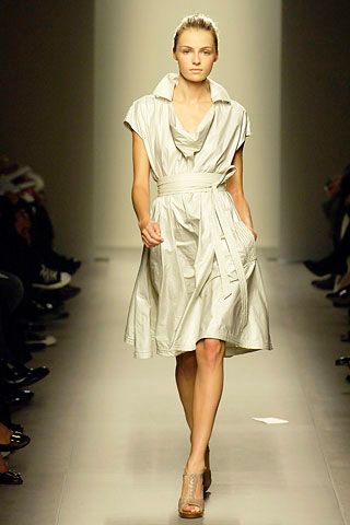 ivory unknown short-sleeve collared relaxed belted draped midi-dress