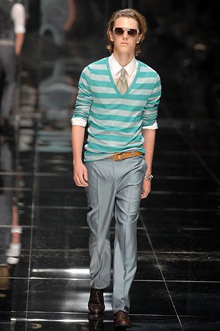 Burberry S/S 07 Menswear Look 160