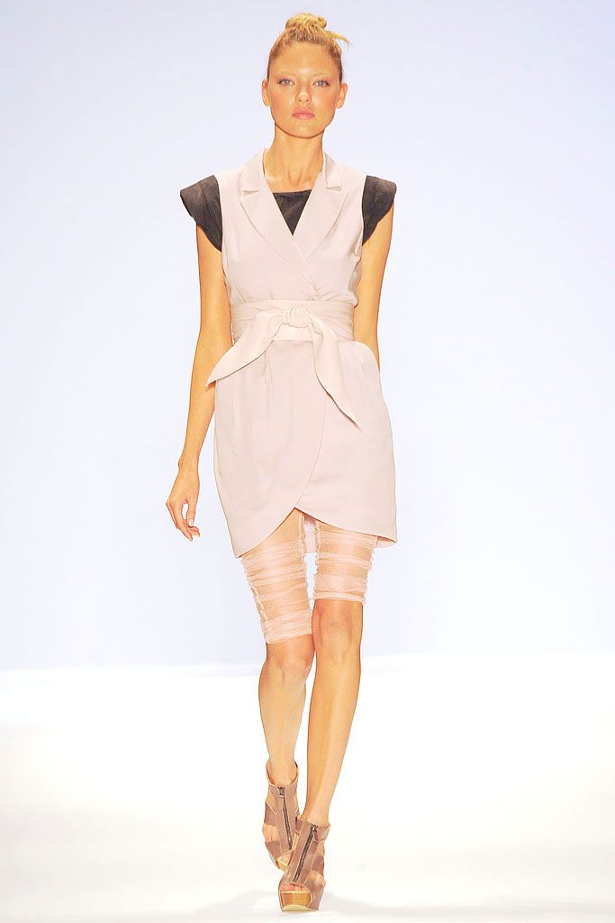 belted blazer dress