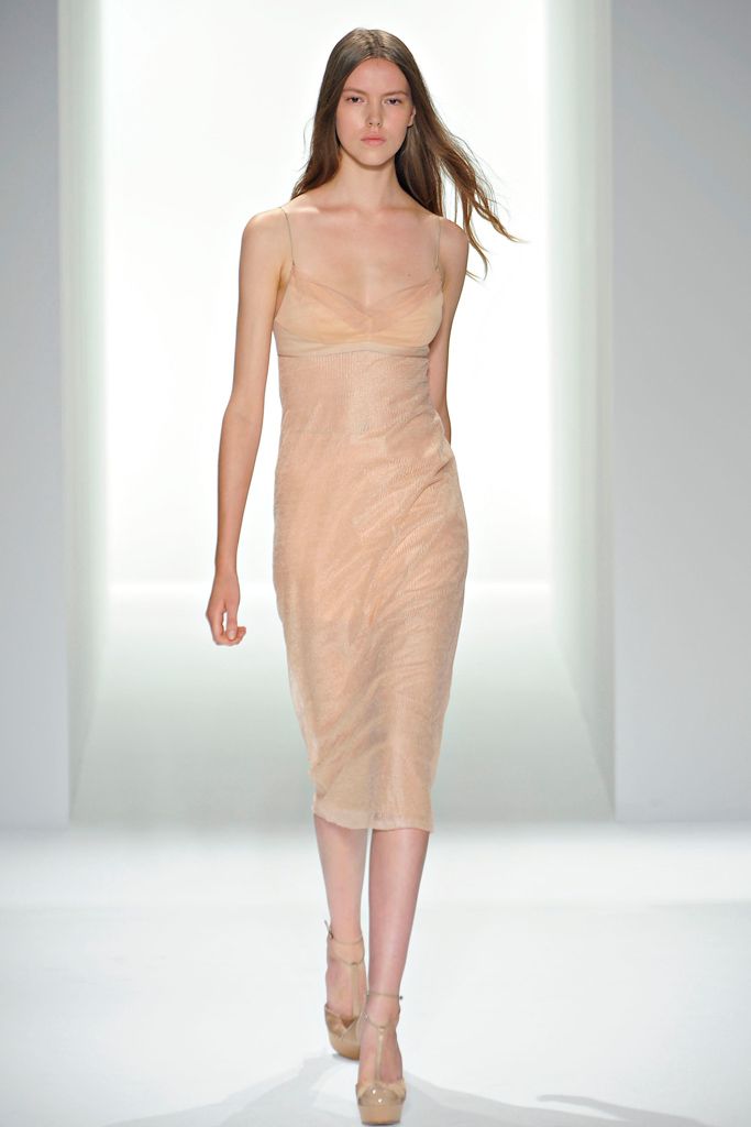 beige mesh spaghetti-strap sweetheart fitted ruched sheer midi-dress