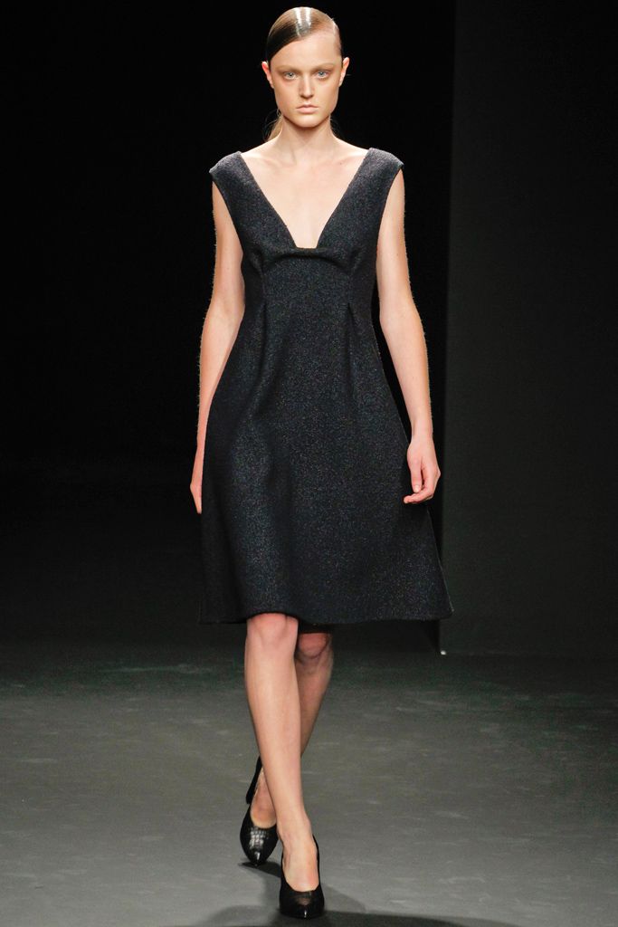 black unknown sleeveless v-neck a-line textured midi midi-dress