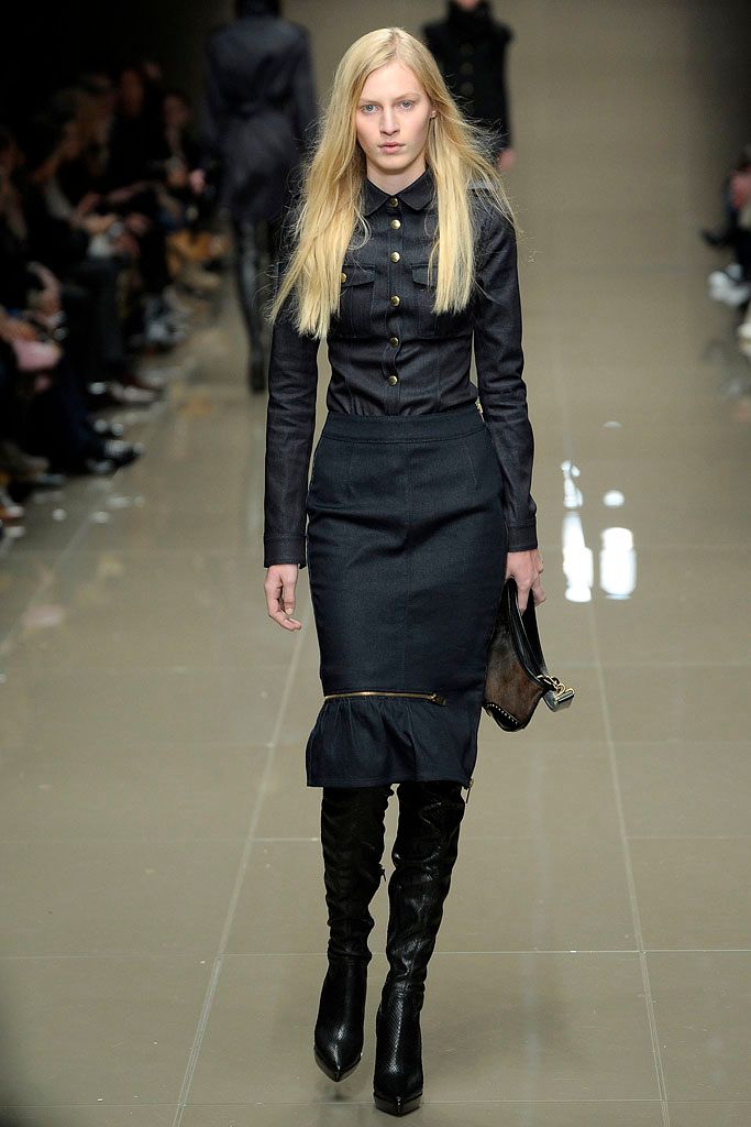 Burberry F/W 10 Look 158