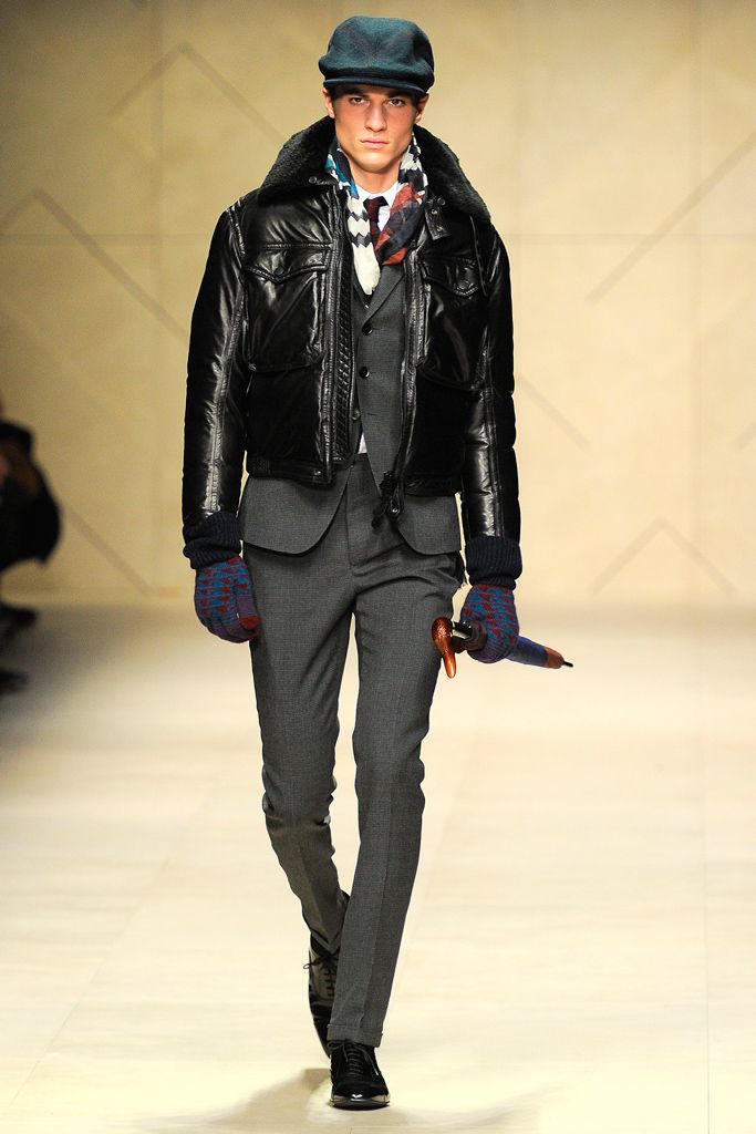 Burberry F/W 12 Menswear Look 166