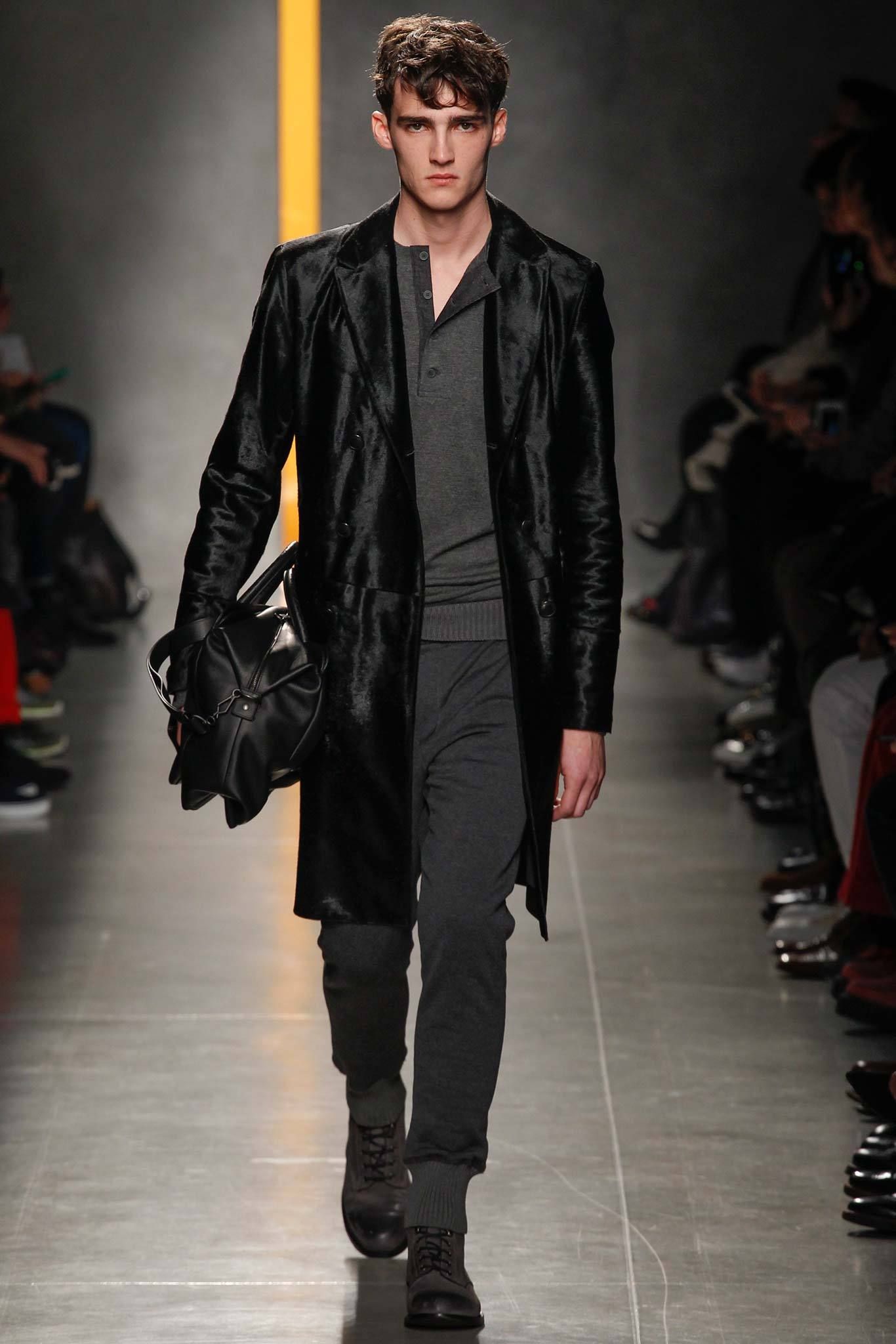 Bottega Veneta F/W 14 Menswear Look 1