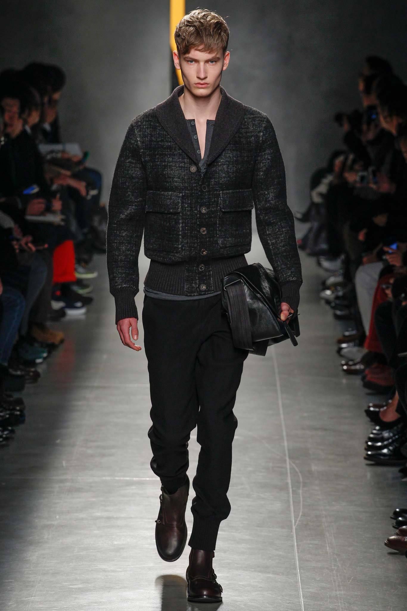 Bottega Veneta F/W 14 Menswear Look 15