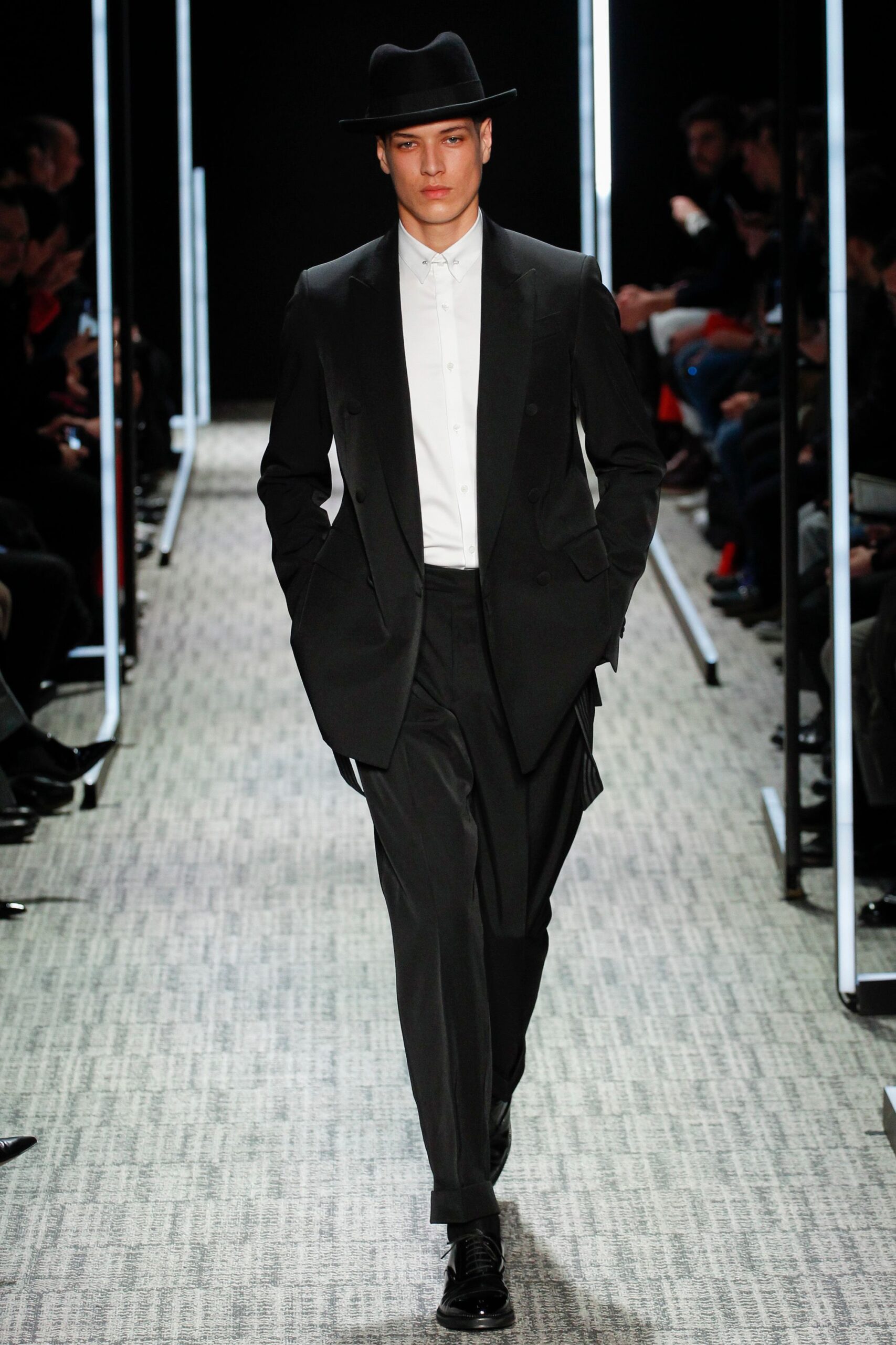 black tuxedo blazer