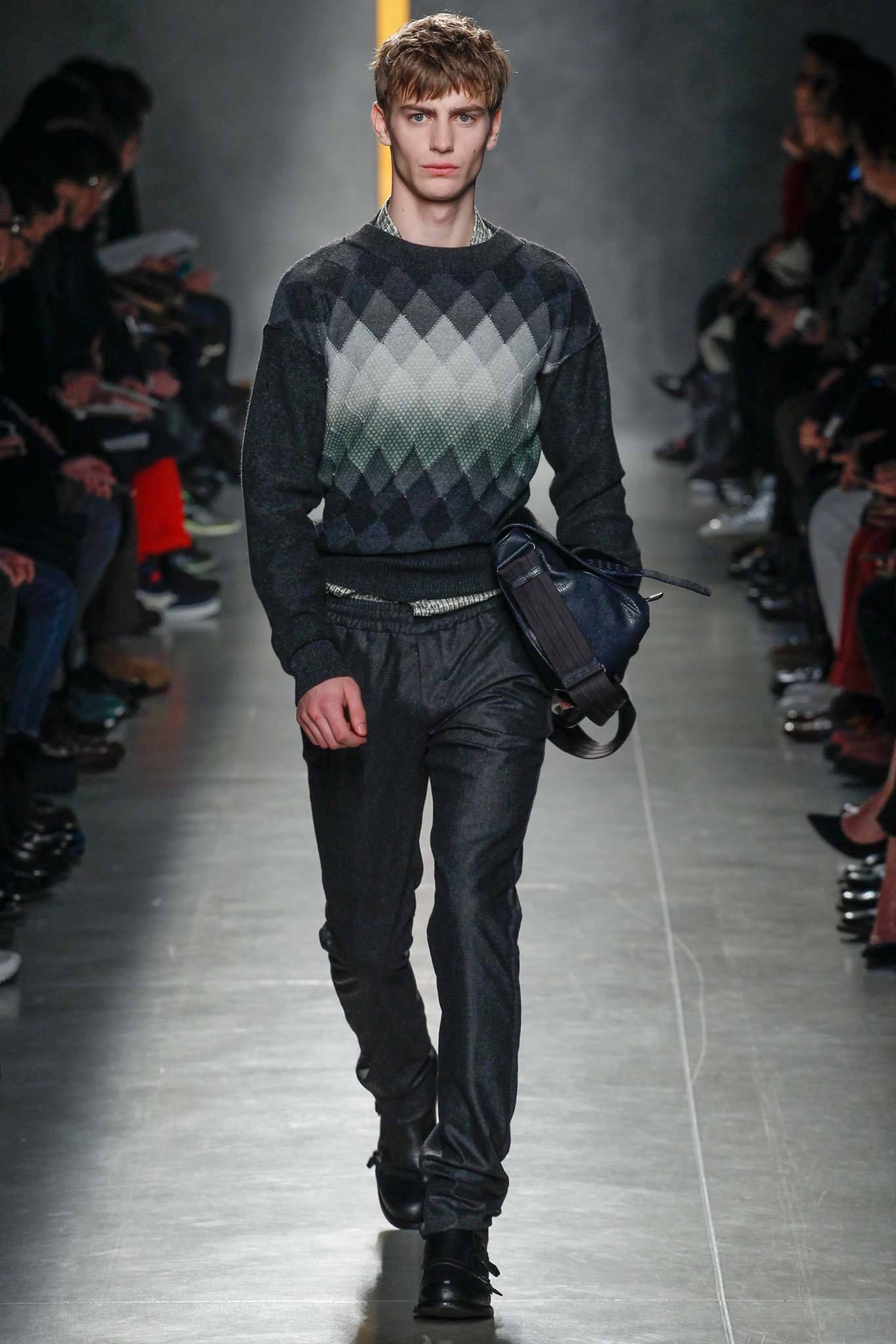 Bottega Veneta F/W 14 Menswear Look 196