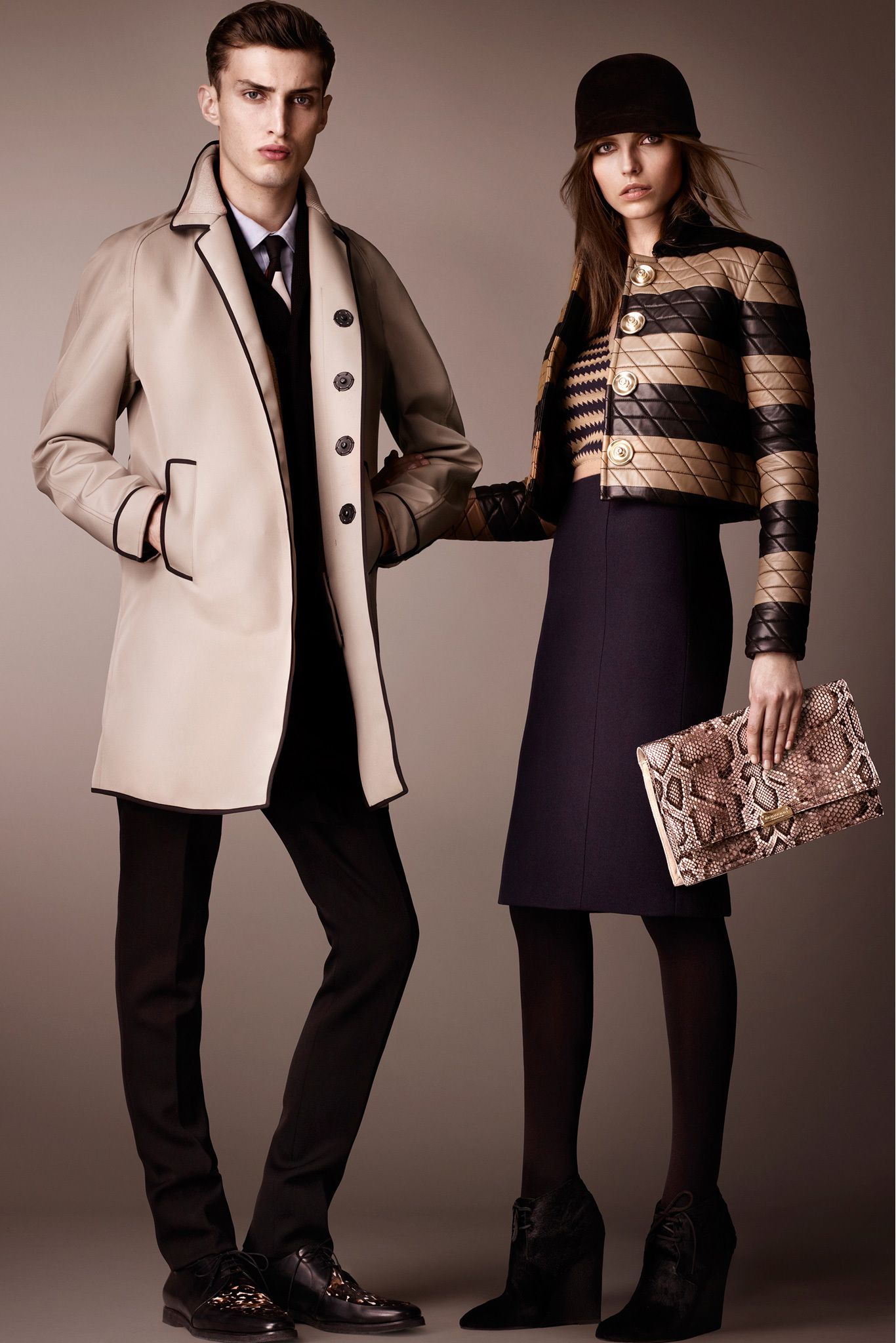 Burberry F/W 13 Look 39