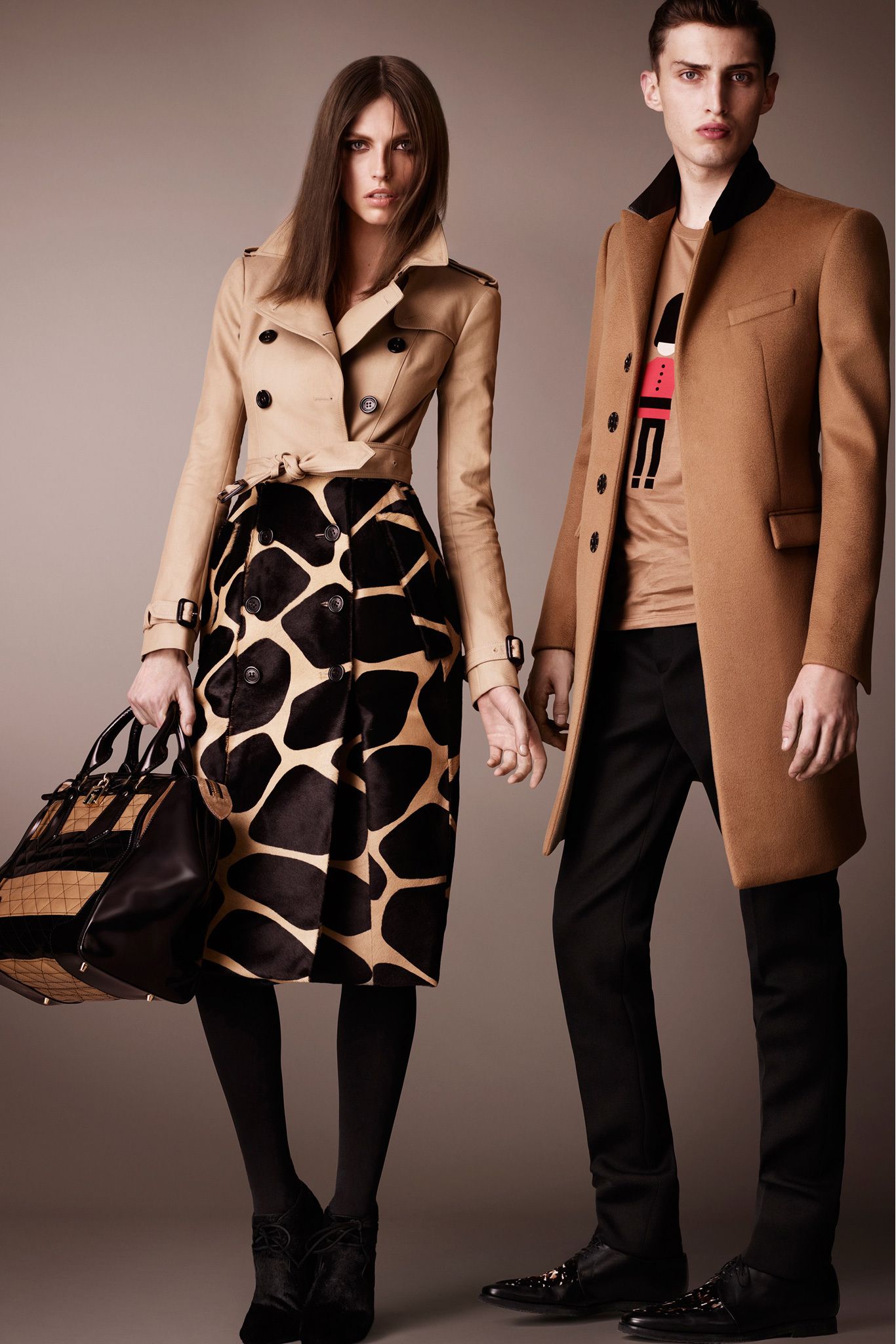 Burberry F/W 13 Look 65
