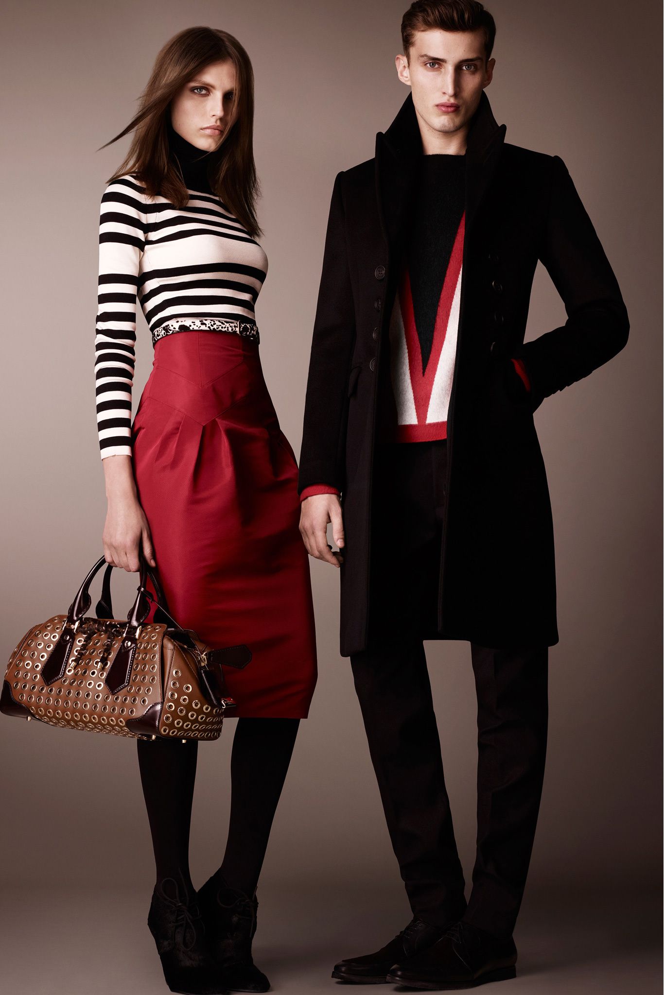Burberry F/W 13 Look 131