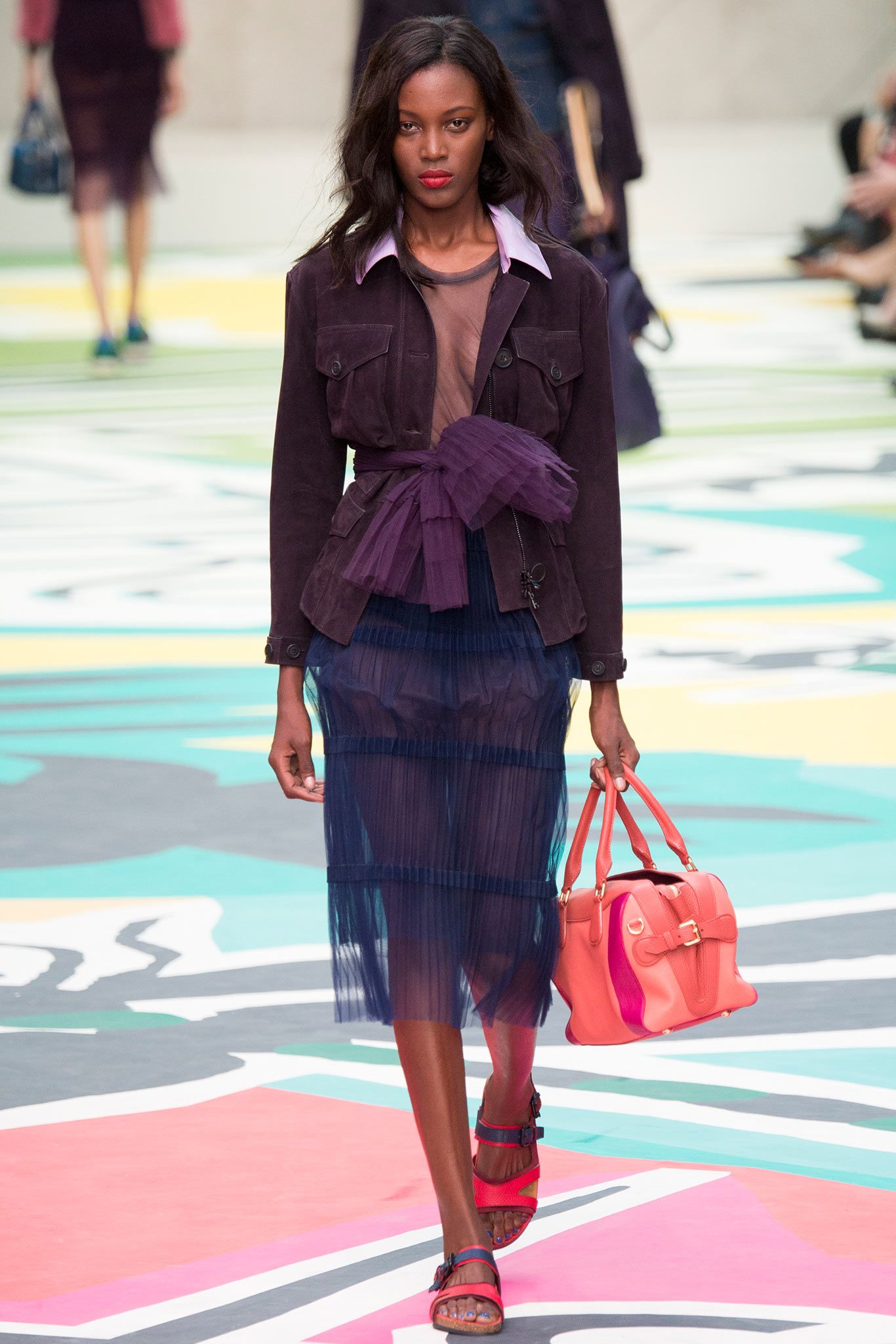 Burberry S/S 15 Look 62