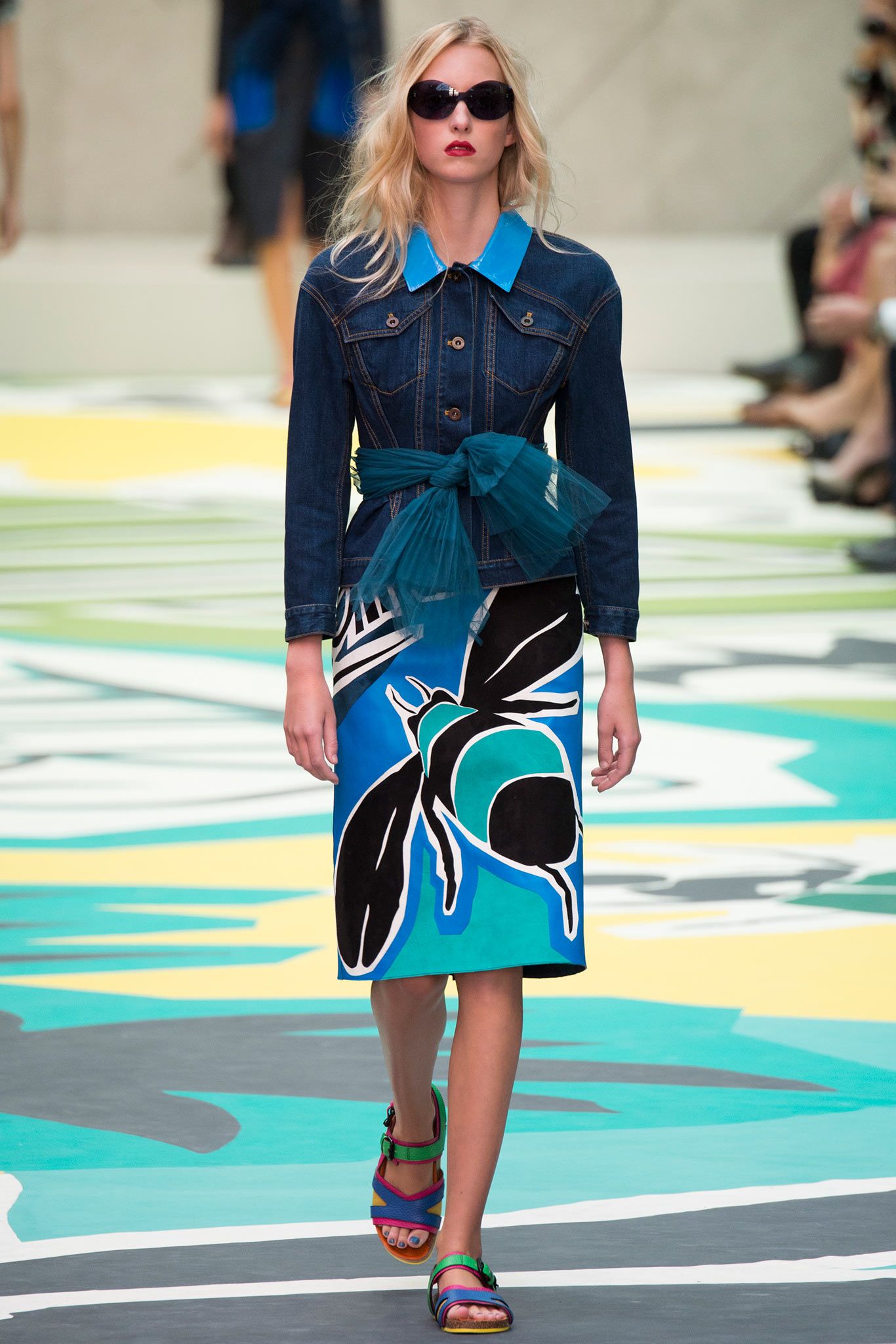 Burberry S/S 15 Look 171