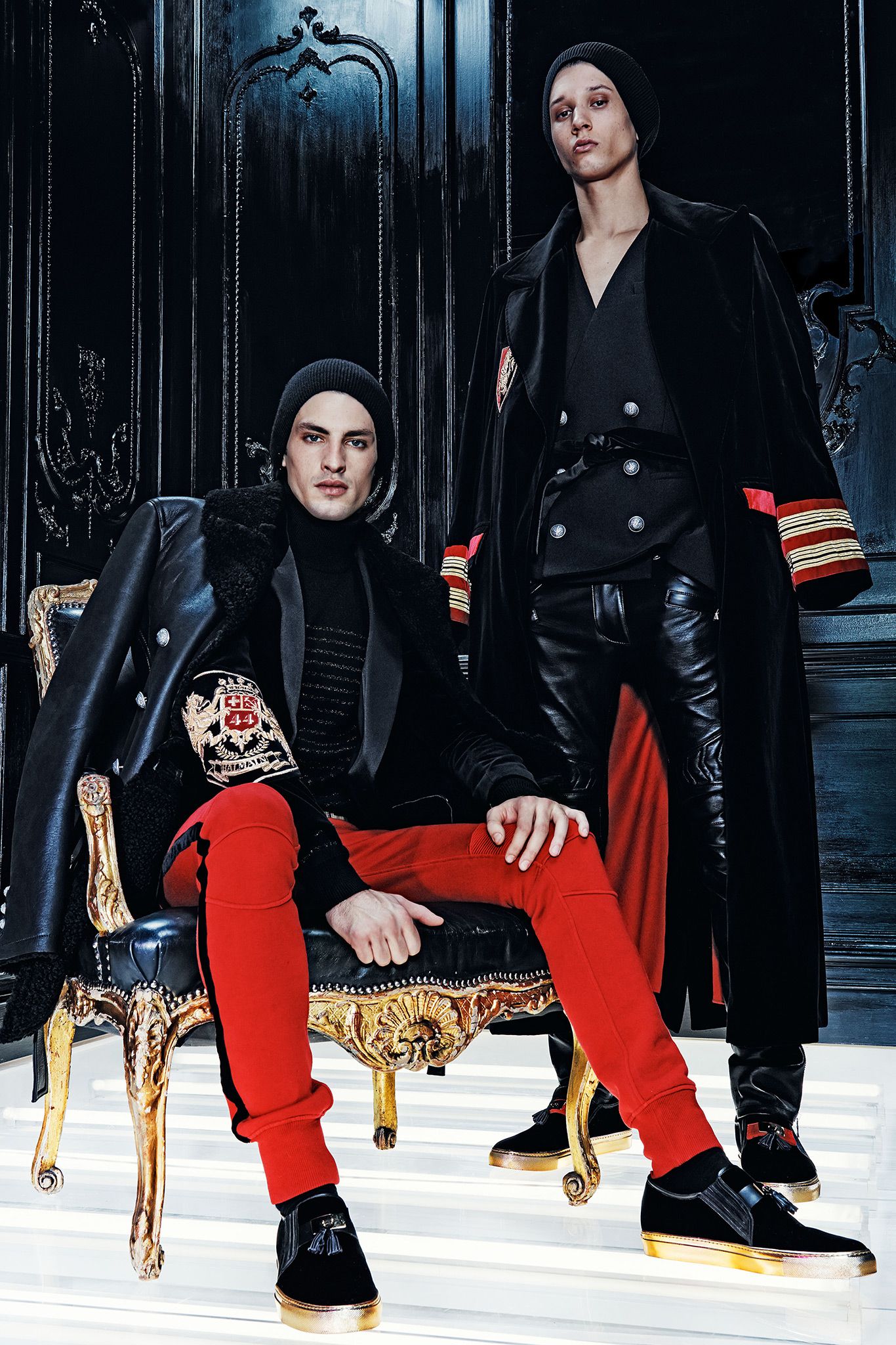 Balmain F/W 15 Menswear Look 59