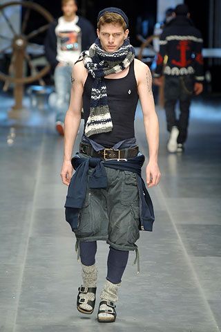 D&G F/W 06 Menswear Look 3