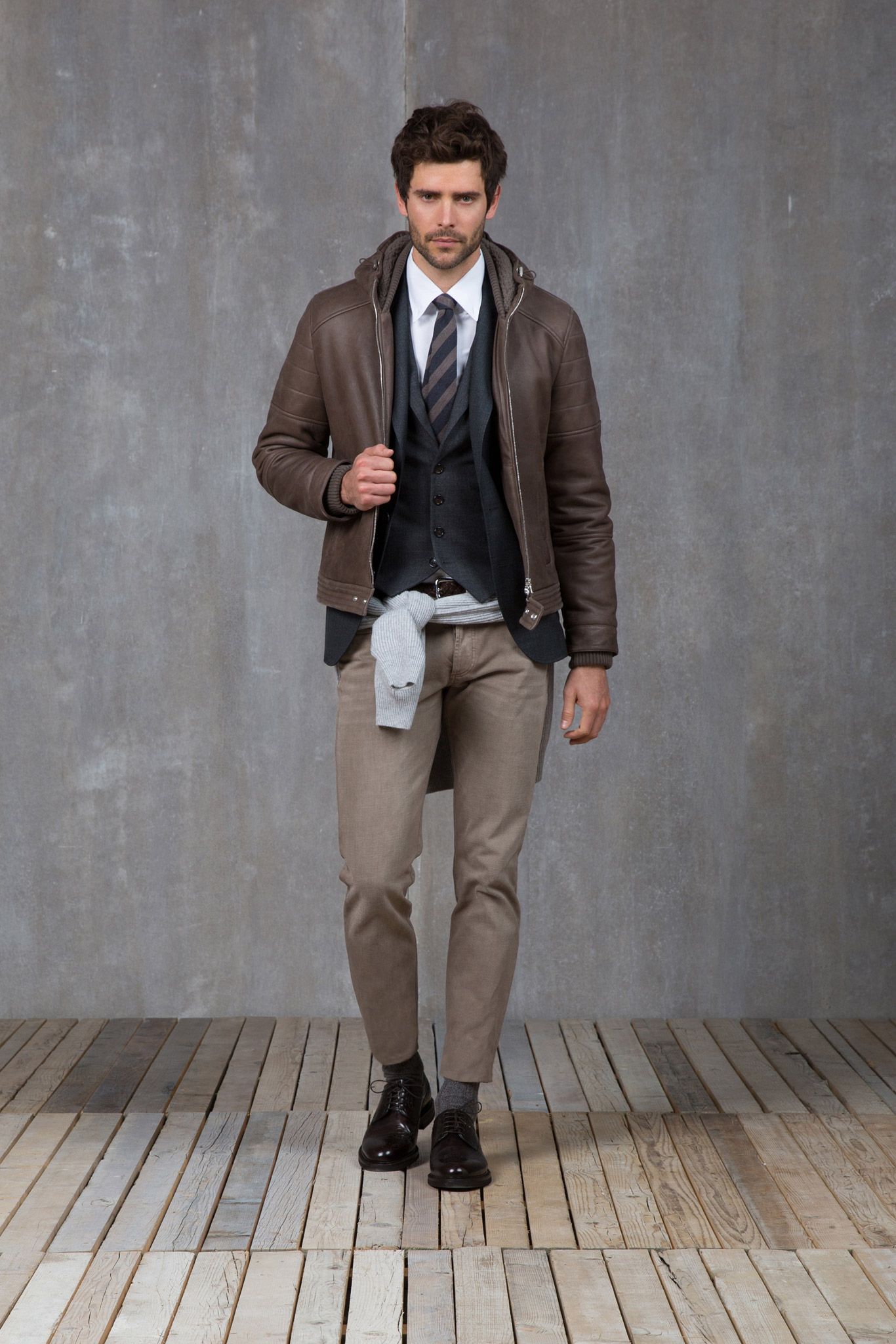 Brunello Cucinelli F/W 15 Menswear Look 14