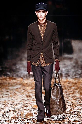 Burberry F/W 08 Menswear Look 52