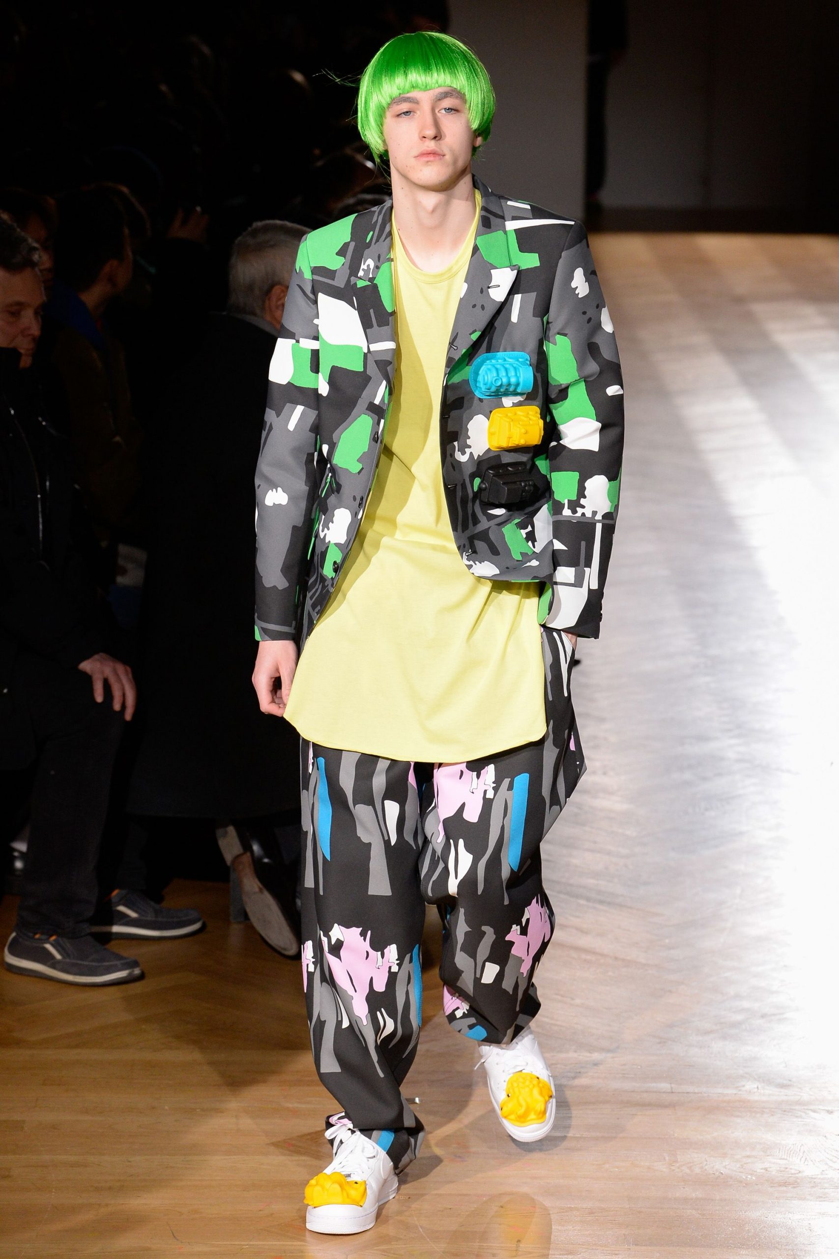 Comme des Garçons Homme Plus F/W 17 Menswear Look 266