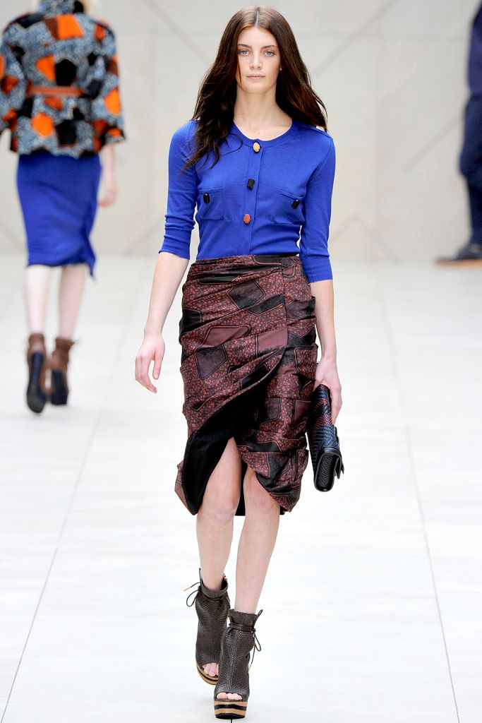 Burberry S/S 12 Look 110