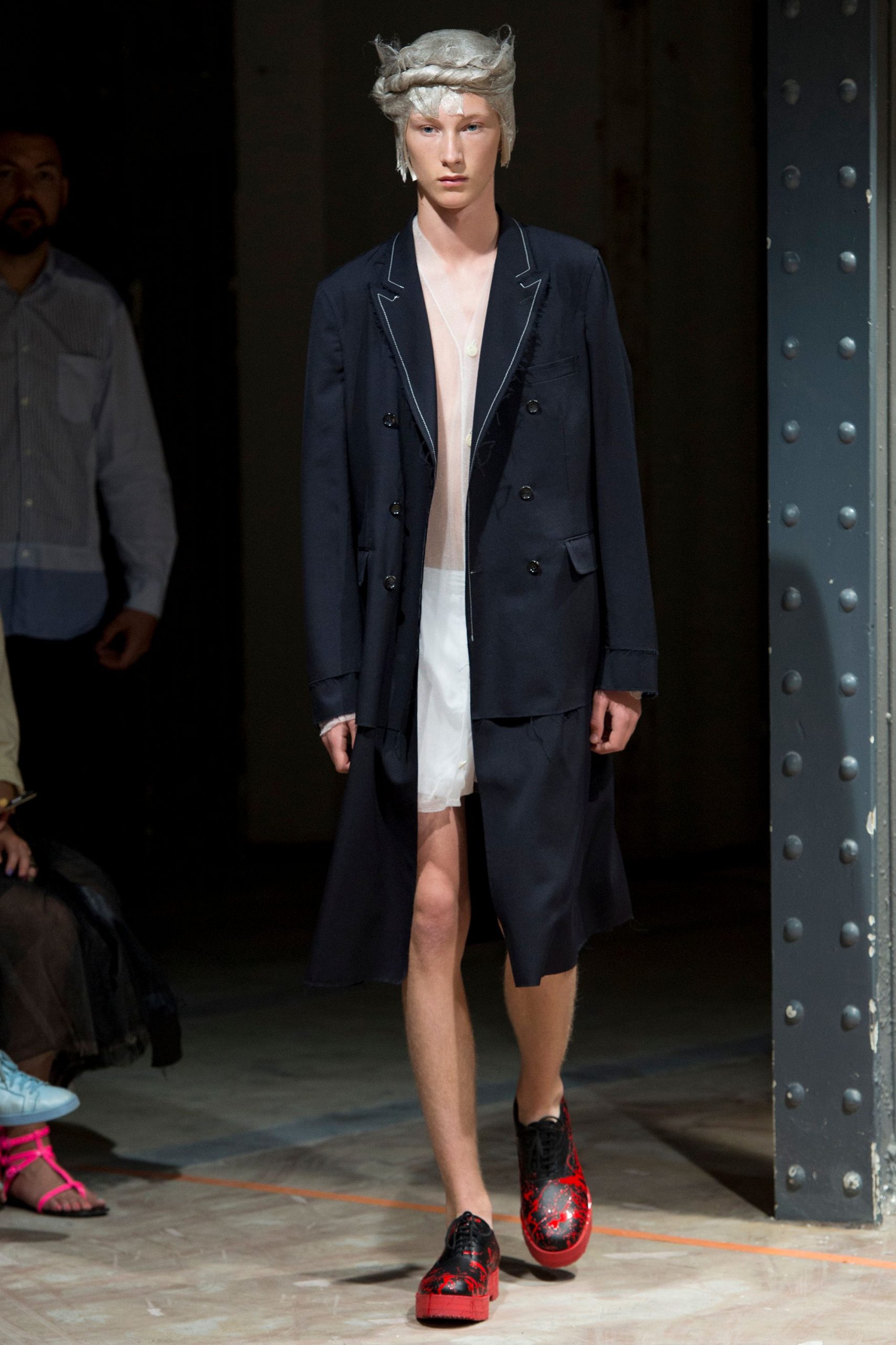 Comme des Garçons Homme Plus S/S 17 Menswear Look 458
