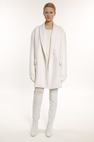 ivory leather gloves