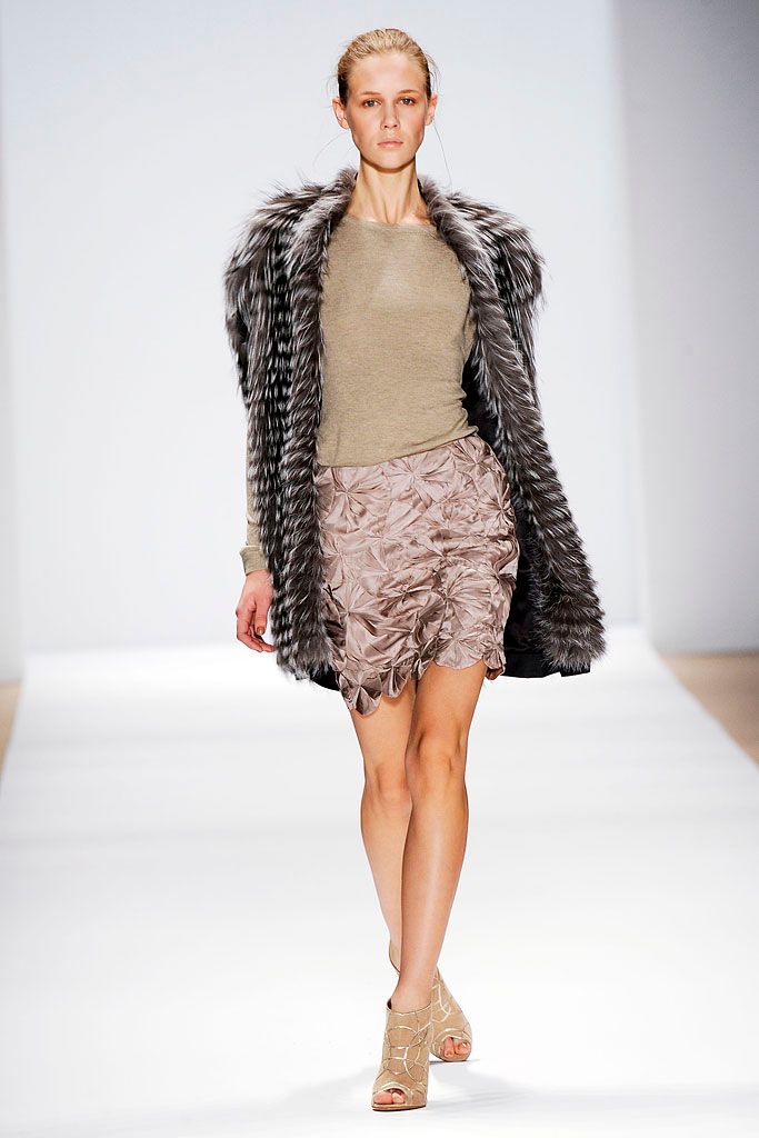 zebra fur coat