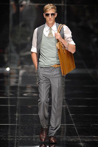 Burberry S/S 07 Menswear Look 152