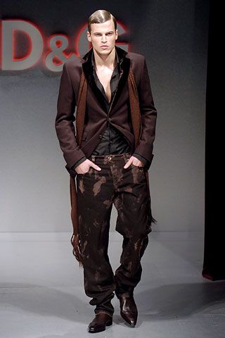 D&G F/W 05 Menswear Look 40