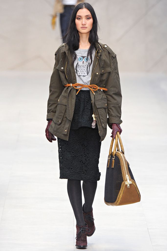 Burberry F/W 12 Look 113
