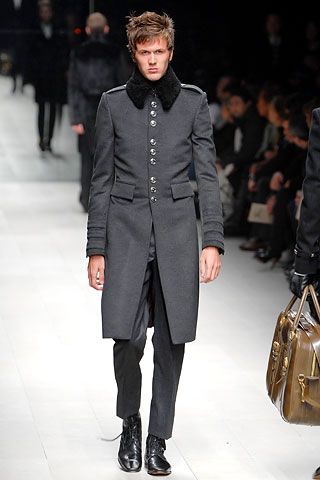 Burberry F/W 07 Menswear Look 165