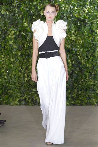 white unknown sleeveless square-neck belted wide-leg flowing jumpsuit