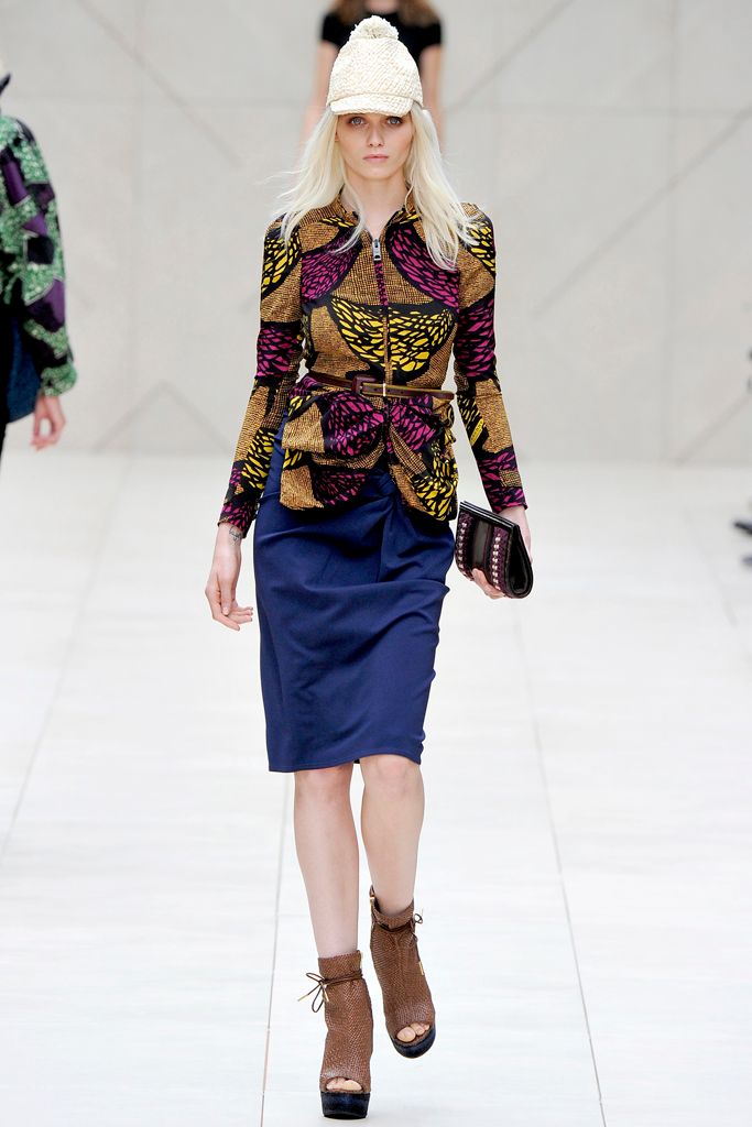 Burberry S/S 12 Look 91
