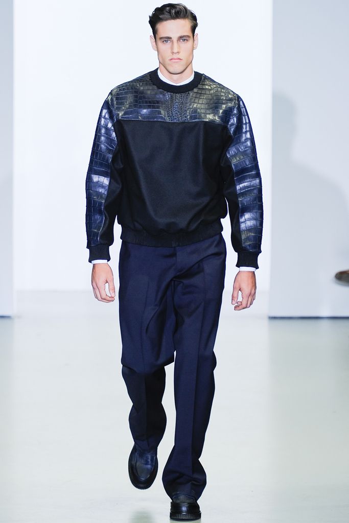 Calvin Klein Collection F/W 12 Menswear Look 1